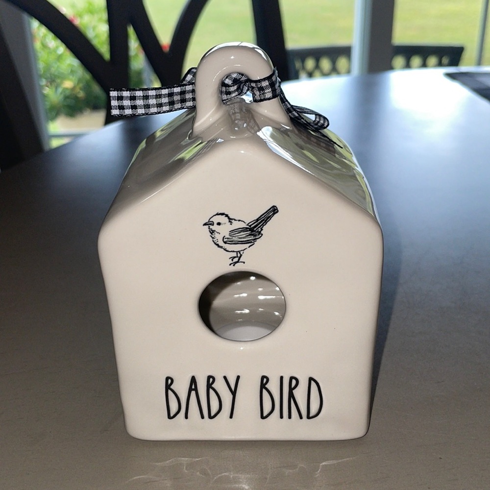 Rae Dunn Baby Bird Birdhouse